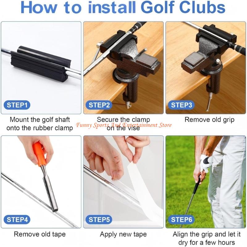 C4DE Golf Club Repair Vises Se - Grip Regrip Tape review and price