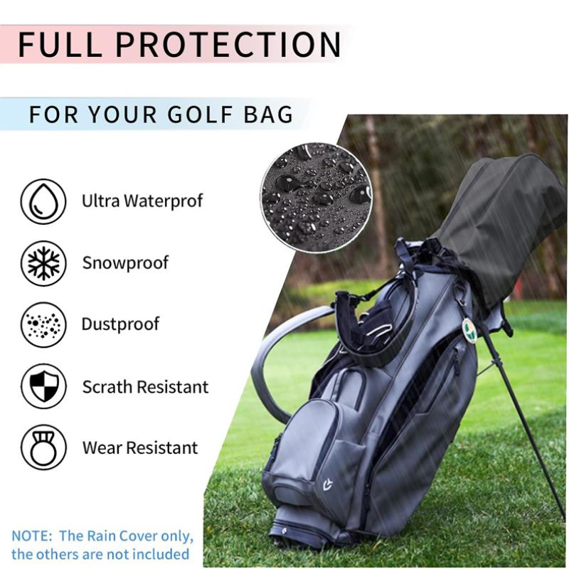 Golf Bag Rain Cover Dustproof  - Golf Bag Stand Cart review and price