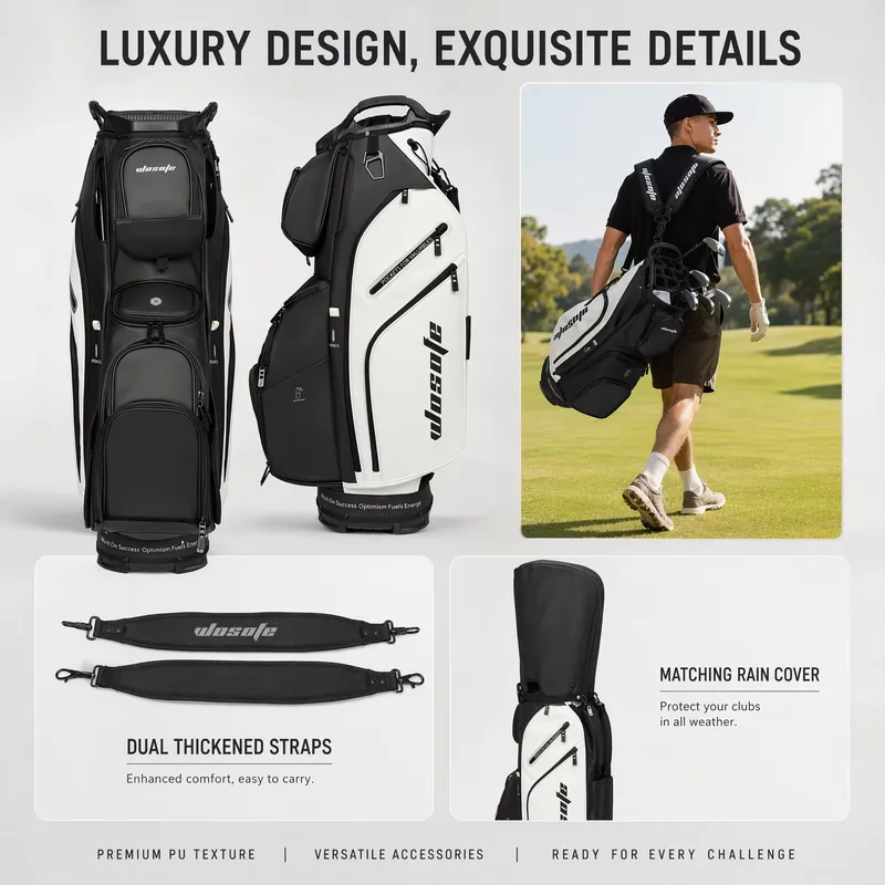 Wosofe 14 Way Golf Cart Bag Wa - Golf Bag Stand Cart review and price